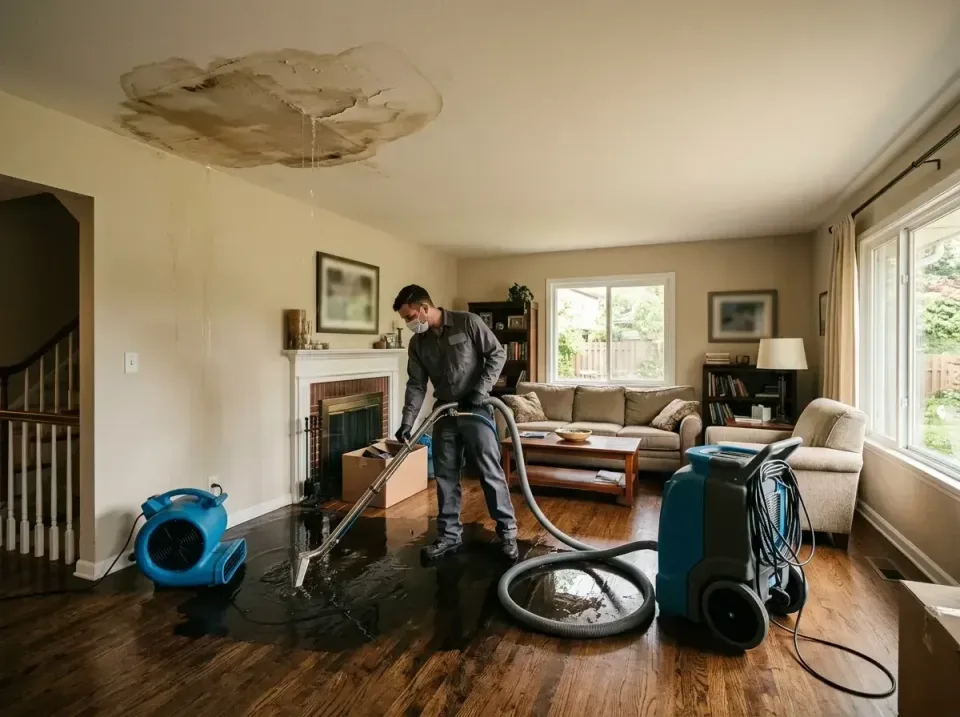 attic-pipe-burst-ceiling-drip-008 — frequently asked questions, Water Damage Restoration & Carpet Care in Roosevelt, NY